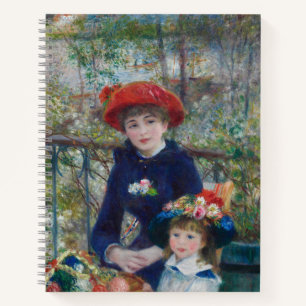On the Terrace, Impressionist Portrait, Renoir Notebook