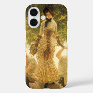 On The Thames by James Tissot, Vintage Realism iPhone 16 Case