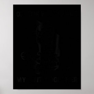 On The Way To Get My Together Funny Cat Riding Tur Poster