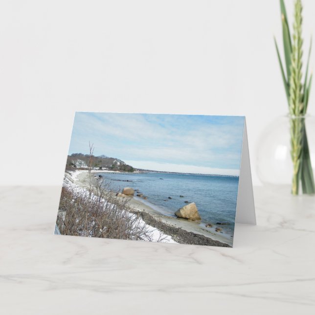 On the Way to Nobska Point Note Card (Front)