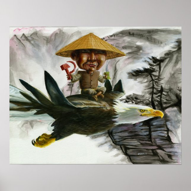 On the Wings of an Eagle Poster (Front)