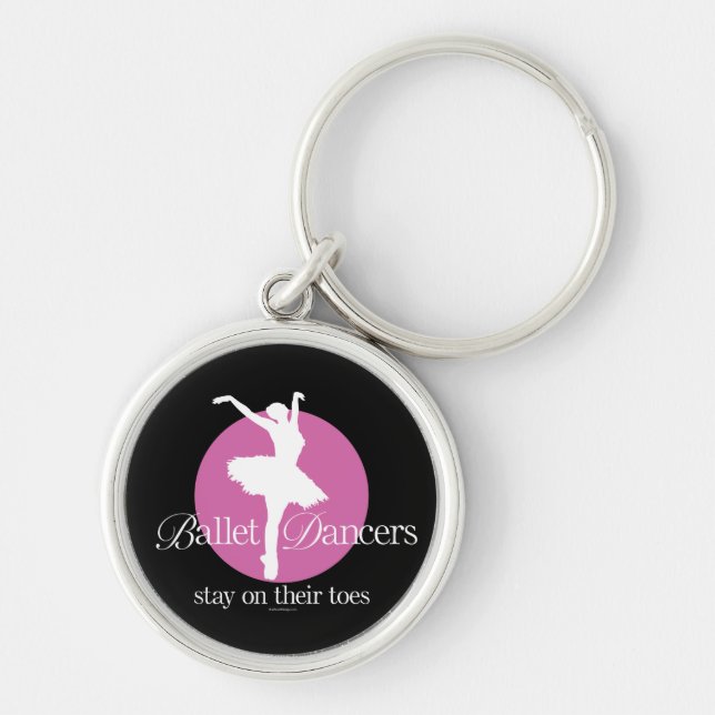 On Their Toes (Ballet) Keychain (Front)