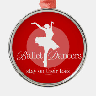 On Their Toes (Ballet) Metal Ornament