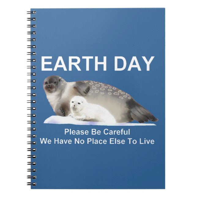 On Thin Ice Notebook (Front)