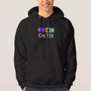 On Tilt Casino Poker Gambling Poker Player Gambler Hoodie