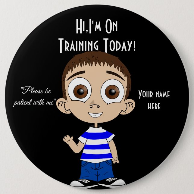 On Training, Round Button (Front)