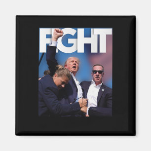 On Trump Fight For America Trump Undefeatable 3 Magnet