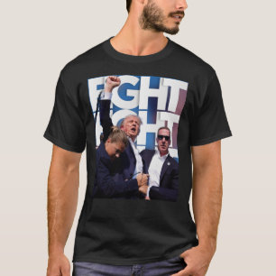 On Trump Fight For America Trump Undefeatable T-Shirt