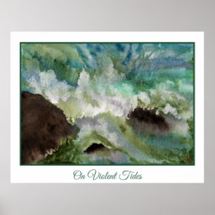 On Violent Tides Poster