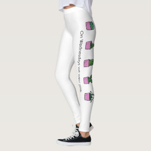On Wednesdays We Wear Pink Leggings