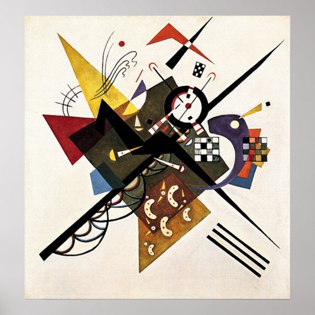 On White II - Wassily Kandinsky Poster (Front)