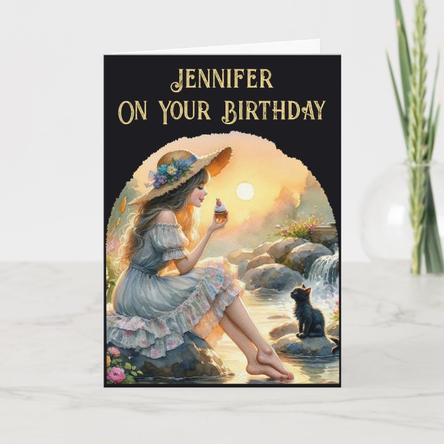 On your Birthday  Card (Front)