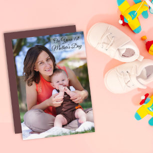 On Your First Mother’s Day Photo Flat Card
