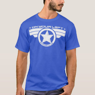 On Your Left Running Club Distressed Print 1 T-Shirt