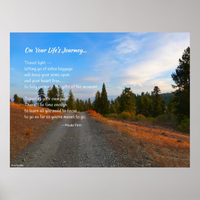 On Your Life's Journey...Poster Poster (Front)