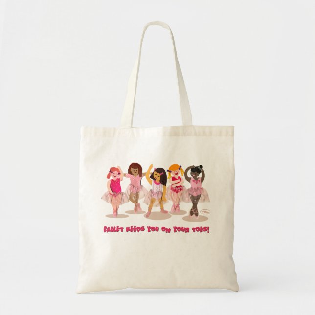 On Your Toes Ballerina Bag (Front)