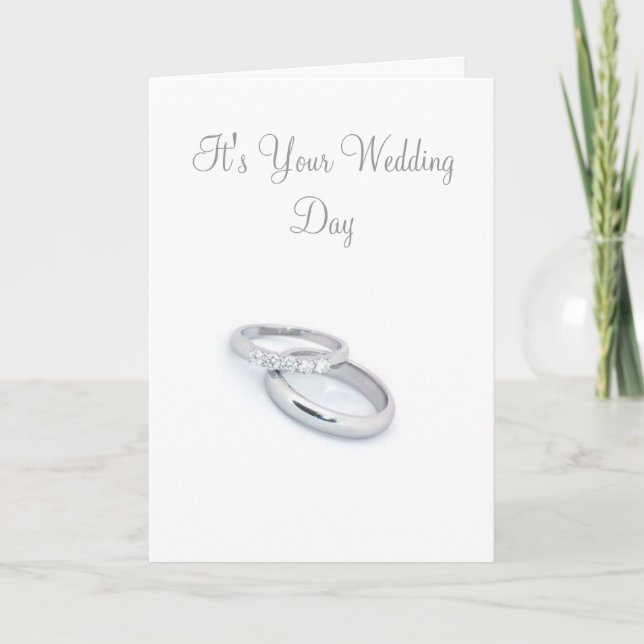 On Your Wedding Day/Congrats Card (Front)