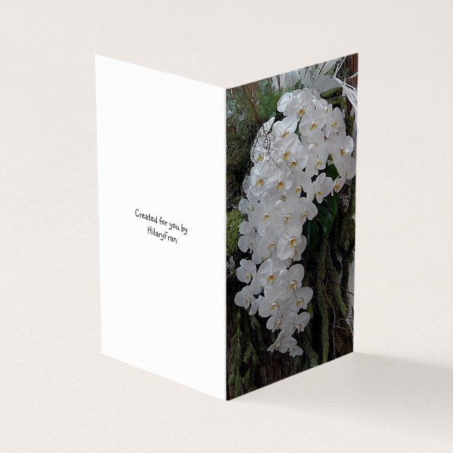 On Your Wedding Day - White Orchids (Outside)