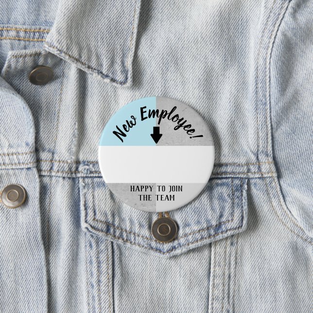 Onboarding new employee welcome name button (In Situ)