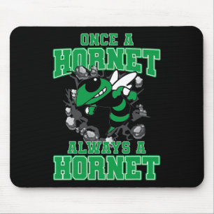 Once A Hornet Always A Hornet Back To School Spiri Mouse Pad