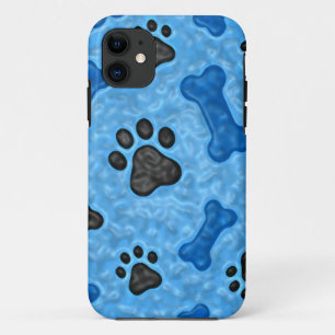 Once in a blue dog iPhone 11 case
