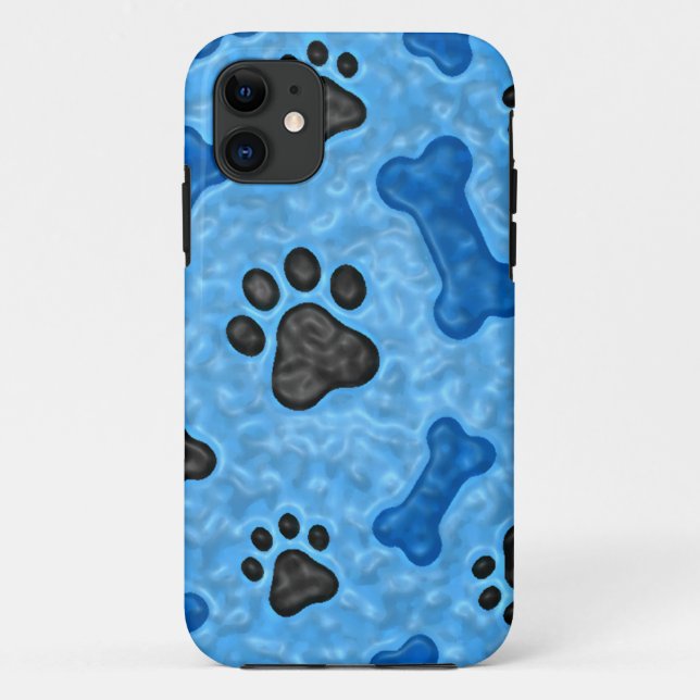 Once in a blue dog Case-Mate iPhone case (Back)