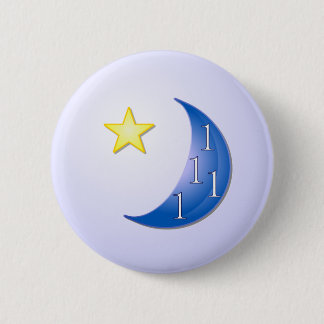 Once in a Blue Moon 2 Inch Round Button