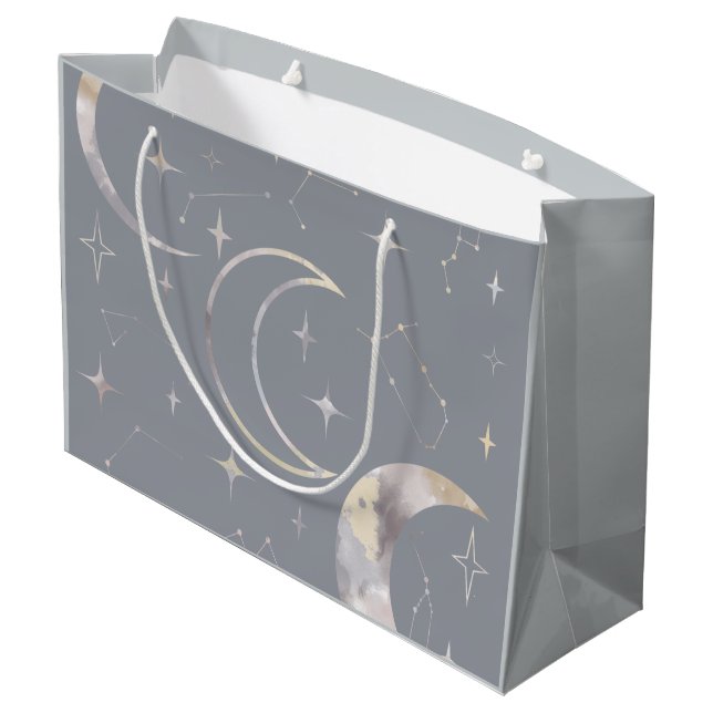 Once in a Blue Moon Large Gift Bag (Back Angled)