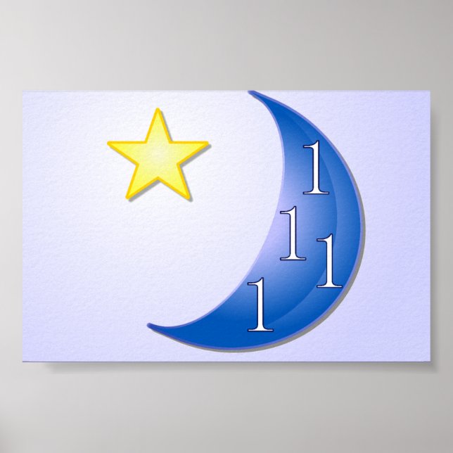 Once in a Blue Moon Poster (Front)