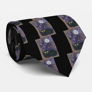 Once in a Lucky Blue Moon Tie