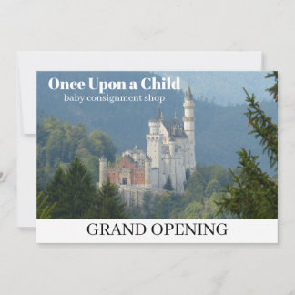 Once Upon A Child Baby Boutique Grand Opening Announcement