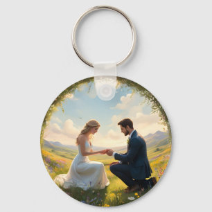 Once Upon A Magical Wedding Proposal, Keychain