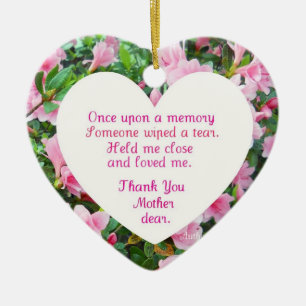 Once upon a memory.... ceramic ornament