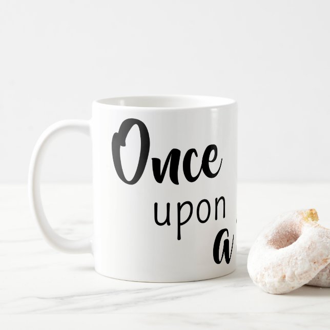 Once Upon a Sip of Coffee Mugs  (Avec donut)