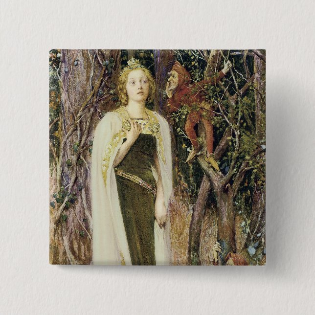 Once Upon a Time 2 Inch Square Button (Front)