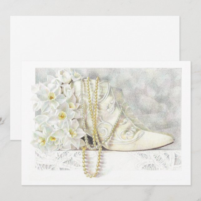 ONCE UPON A TIME 5.5x7.5 Flat Card (Front/Back)
