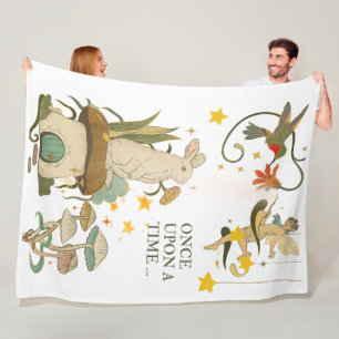 Once Upon a Time: A Fairy Tale Fleece Blanket