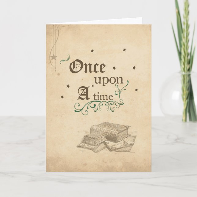Once Upon A Time Card (Front)