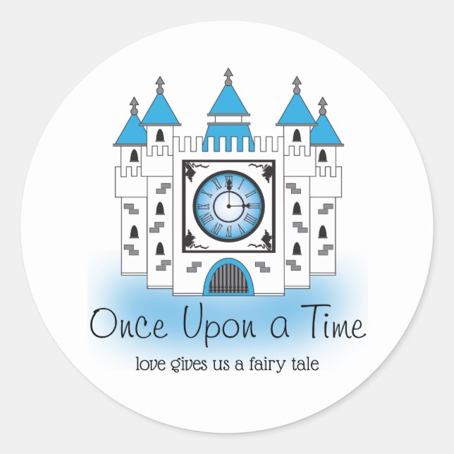Once Upon a Time Classic Round Sticker (Front)