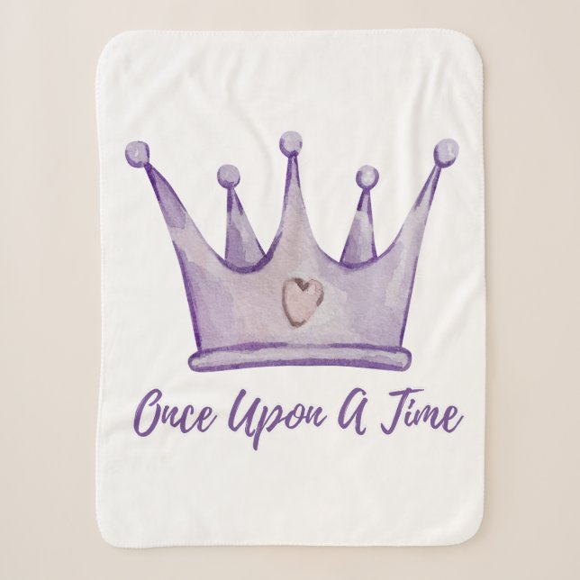 Once Upon a Time –  Fairytale Baby Blanket (Front)