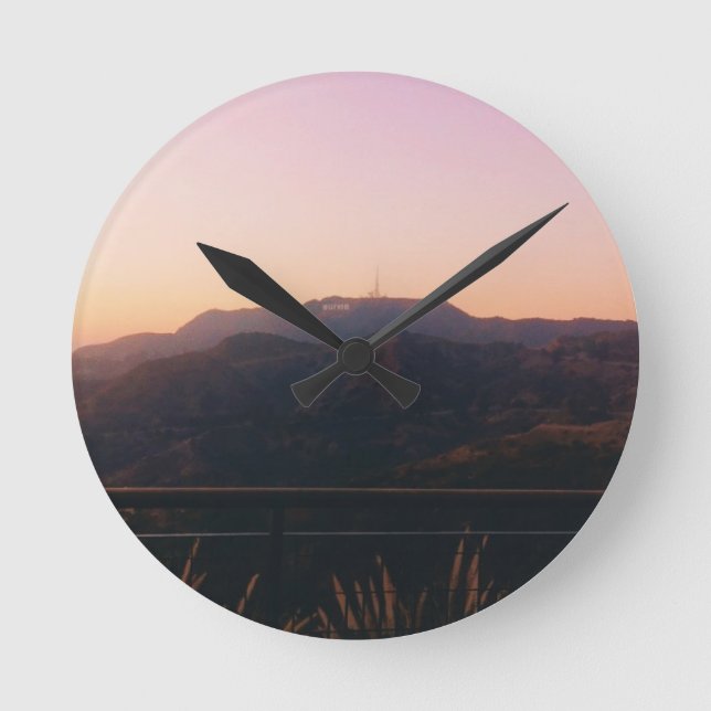 Once upon a time in Hollywood  Round Clock (Front)