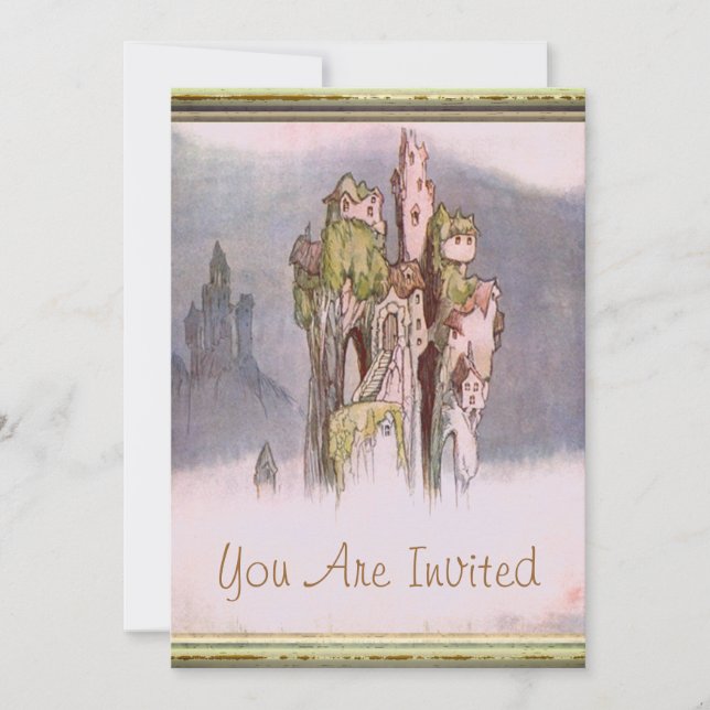 Once Upon A Time Invitation (Front)