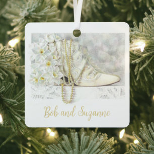 ONCE UPON A TIME Metal Square Ornament