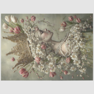 once upon a Time Portrait  Tissue Paper