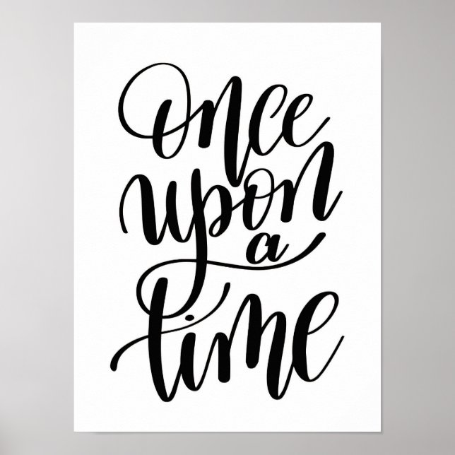 Once Upon A Time Poster (Front)