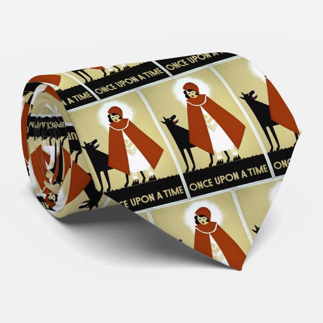 Once Upon a Time Poster, Red Riding Hood and Wolf Tie (Rolled)