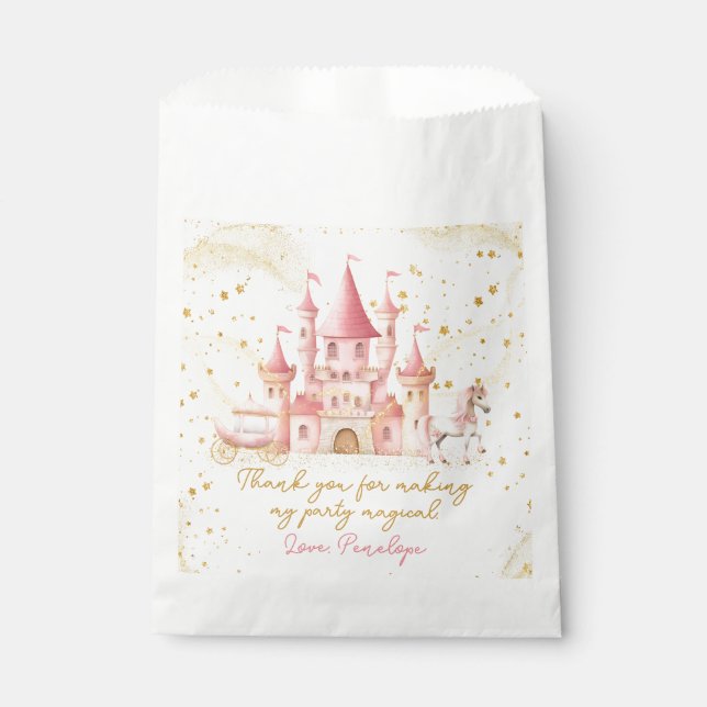 Once Upon a Time Princess Party Favour Bag (Front)