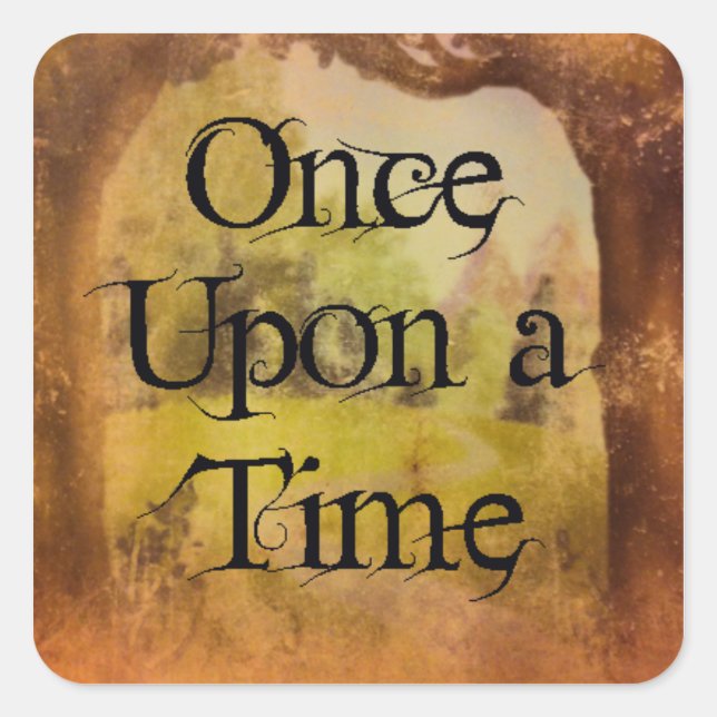 ONCE UPON A TIME Stickers (Front)