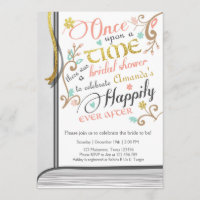 Once Upon a Time Storybook Bridal shower Pink