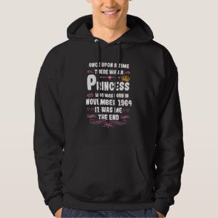 Once upon a time there was a princess November 196 Hoodie